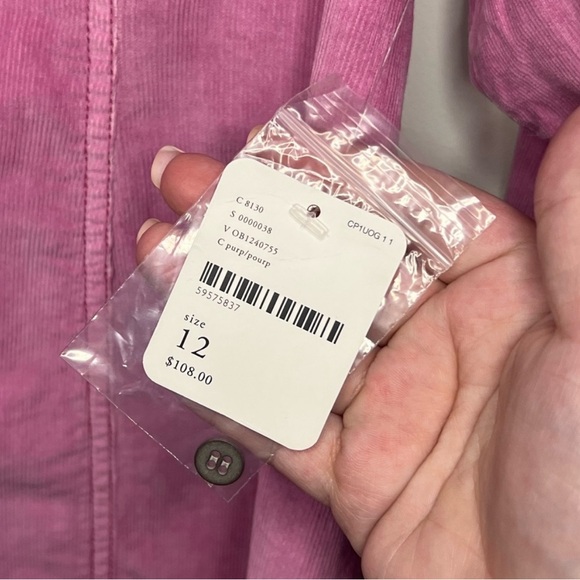 NWT New Free People - Corduroy Starlight Mini Dress - Size 12 - Picture 4 of 12